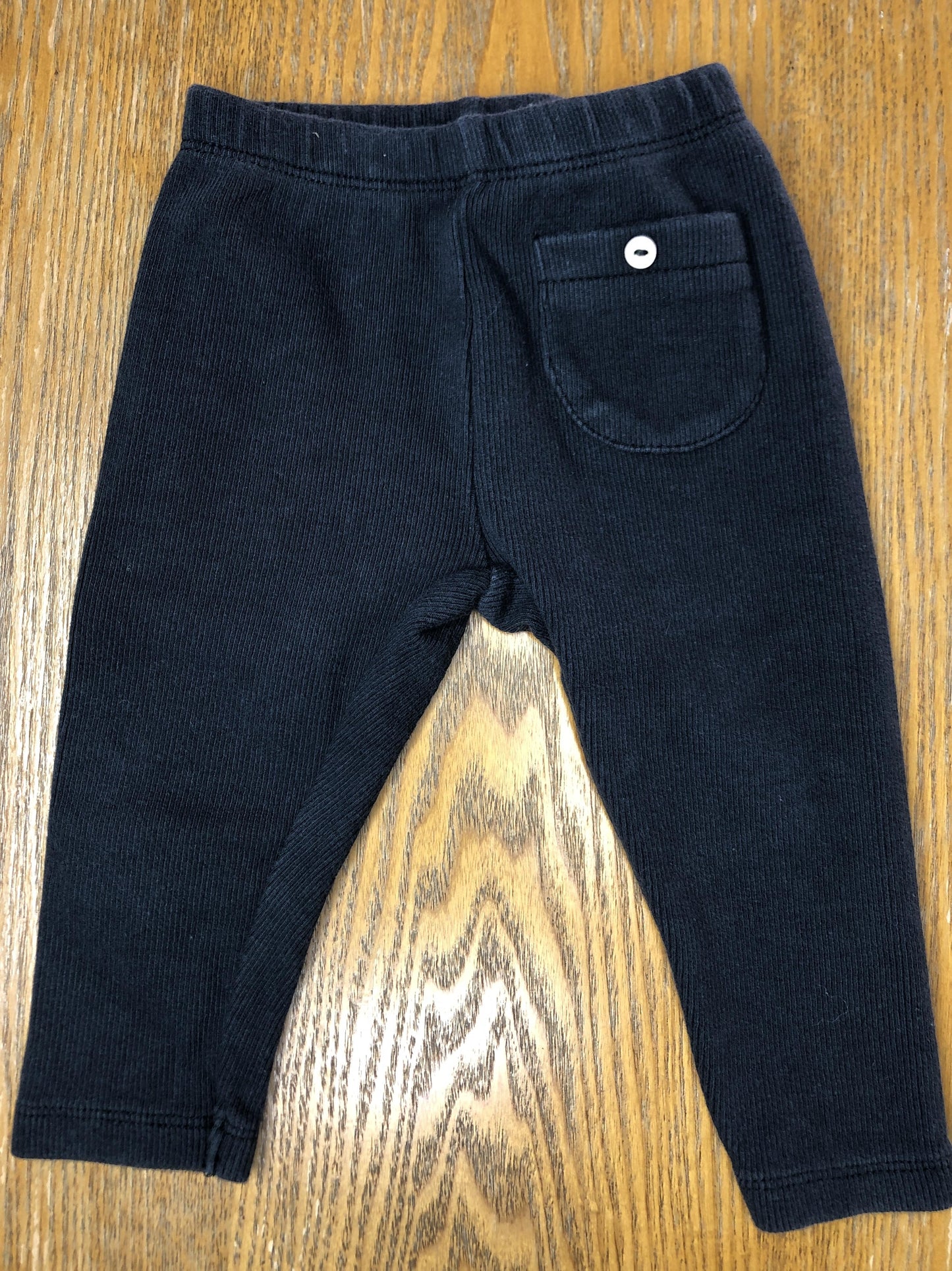 Zara Unisex Black Pants Size: 6-9 months Black
