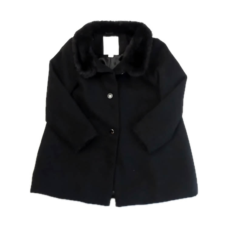 Gymboree Girls Black Winter Coat Size: 4T Black