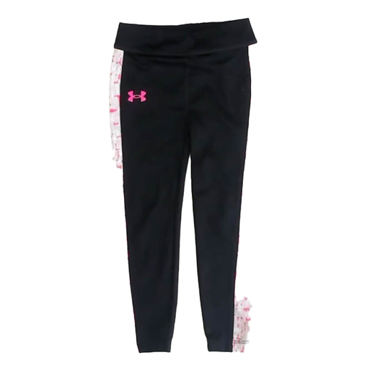Under Armour Girls Black Athletic Pants Size: 4T Black
