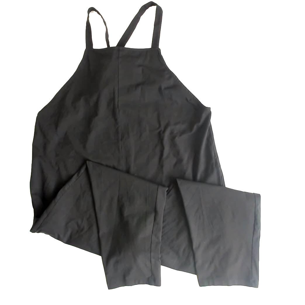 Of an Origin Girls Black Romper Size: 2X Black