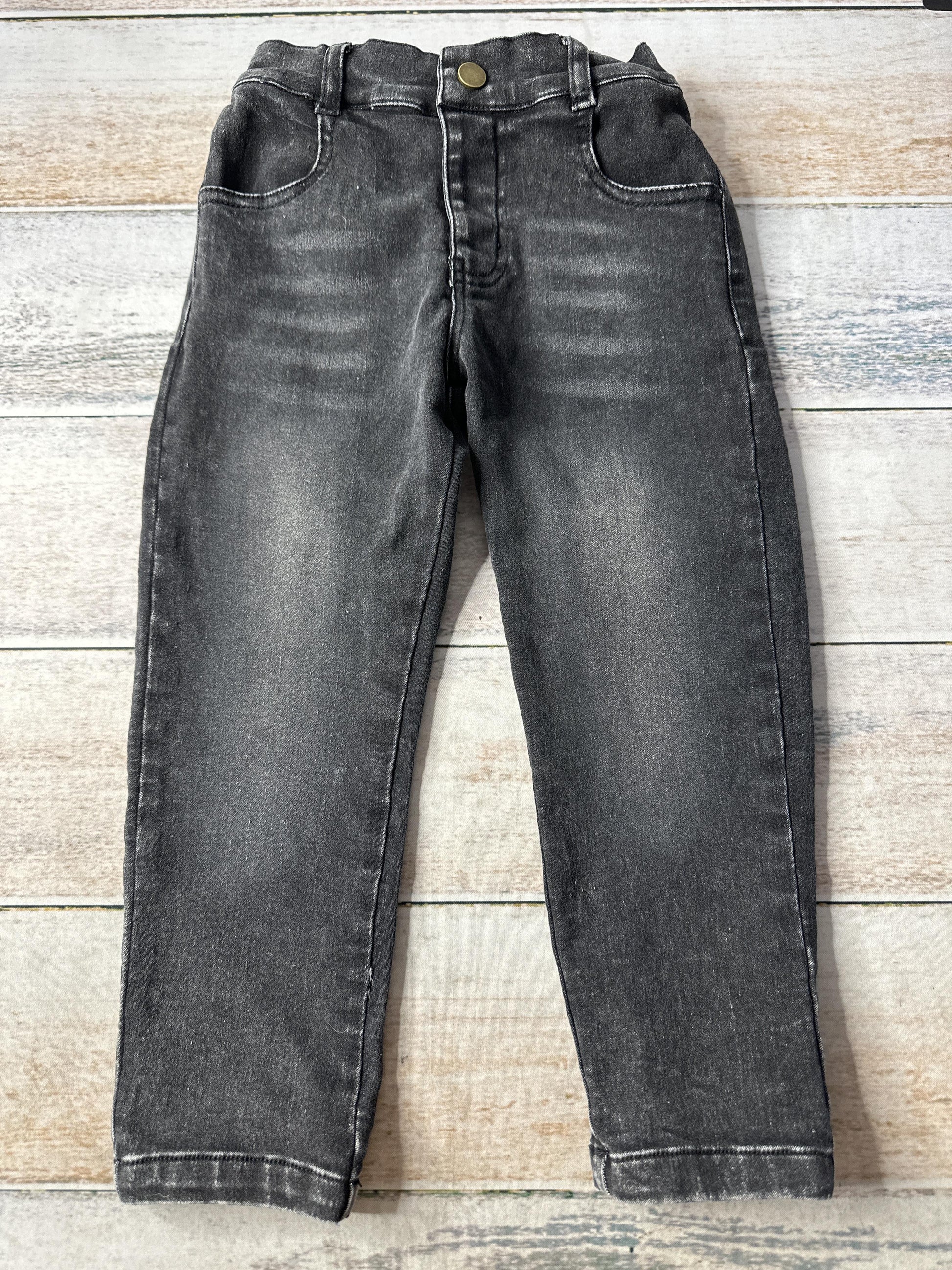 Orcas Lucille Unisex Black Pants Size: 4T Black