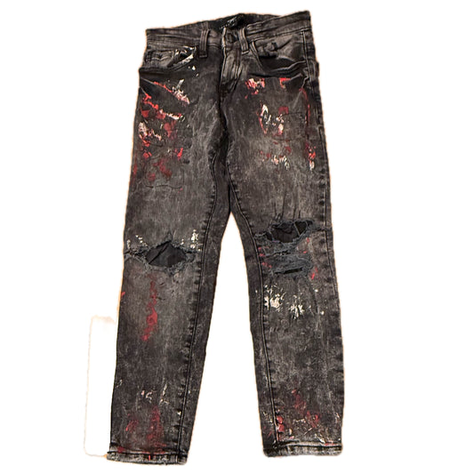 Jordan Craig Boys Black Jeans Size: 8 Years Black