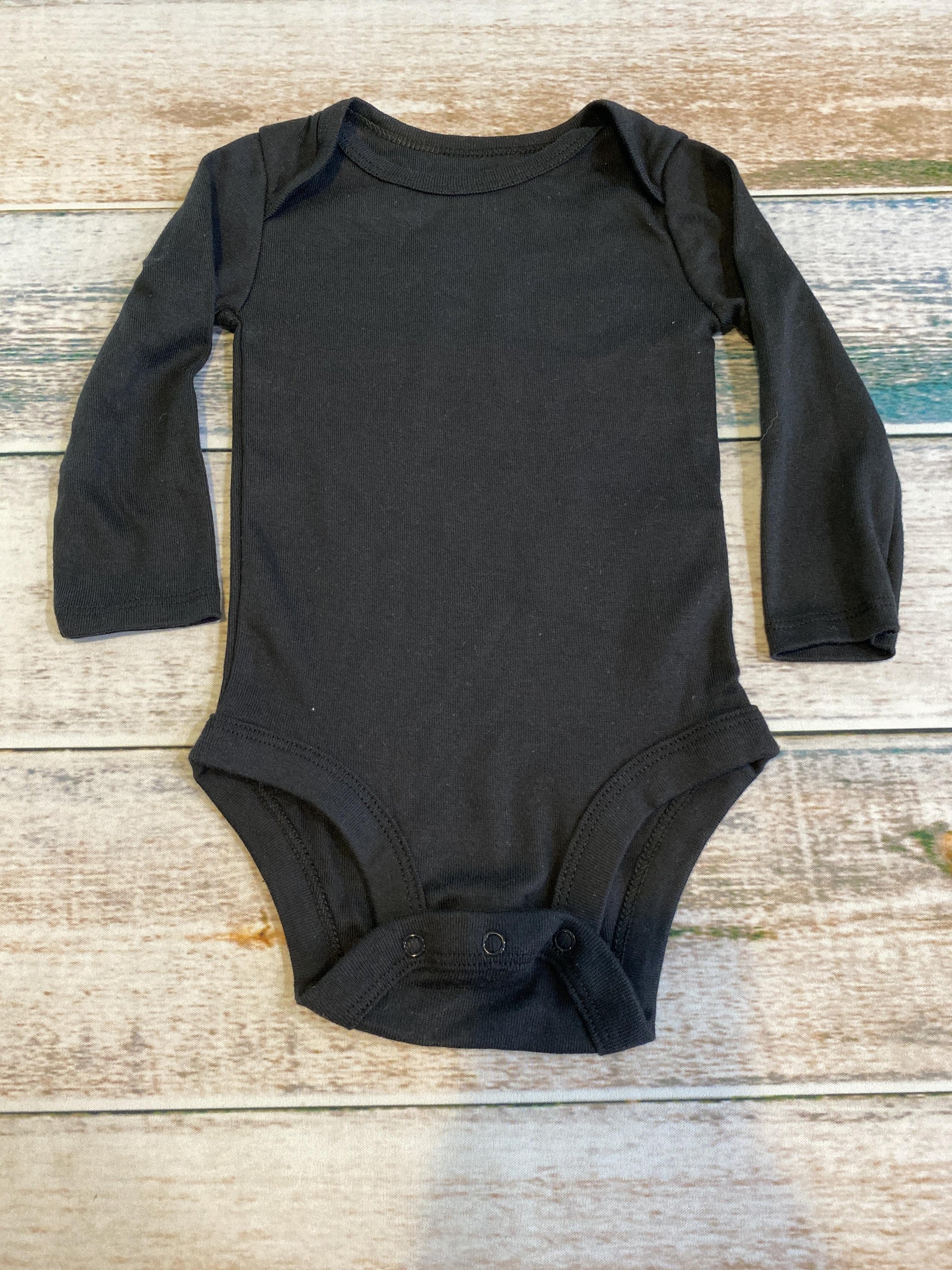 Lamaze Girls Black Onesie Size: 6 months Black