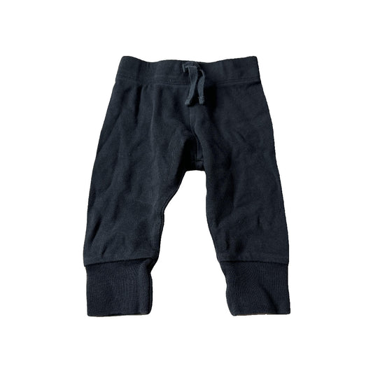Colored Organics Unisex Black Pants Size: 3-6 months Black