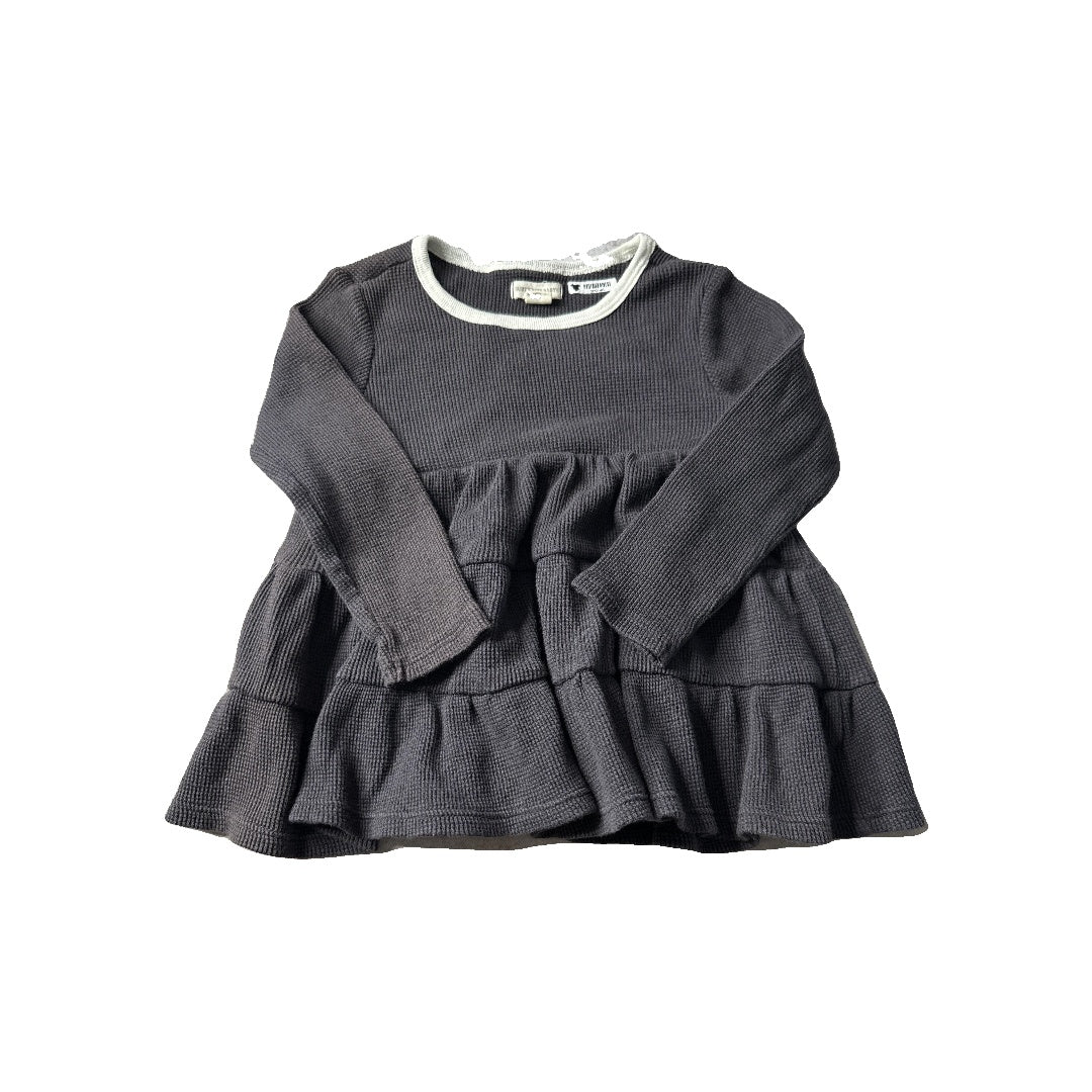 Burt's Bees Girls Black Dress Size: 18 months Black