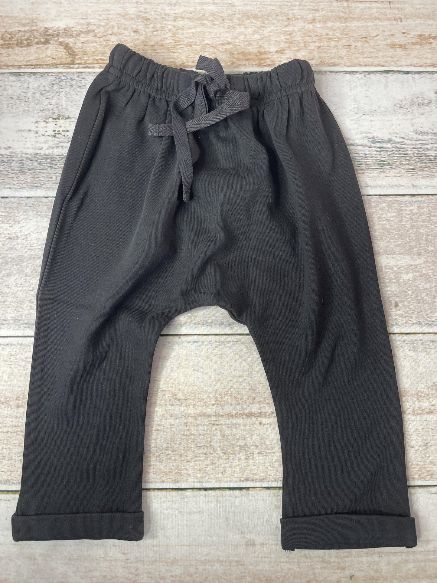 Emerson Unisex Black Pants Size: 6-12 months Black