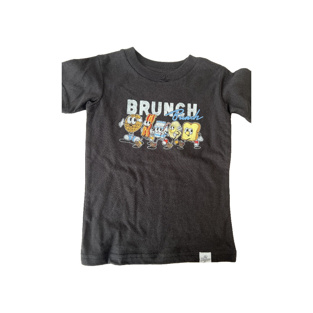 Kid Dangerous Boys Black T-Shirt Size: 3T Black