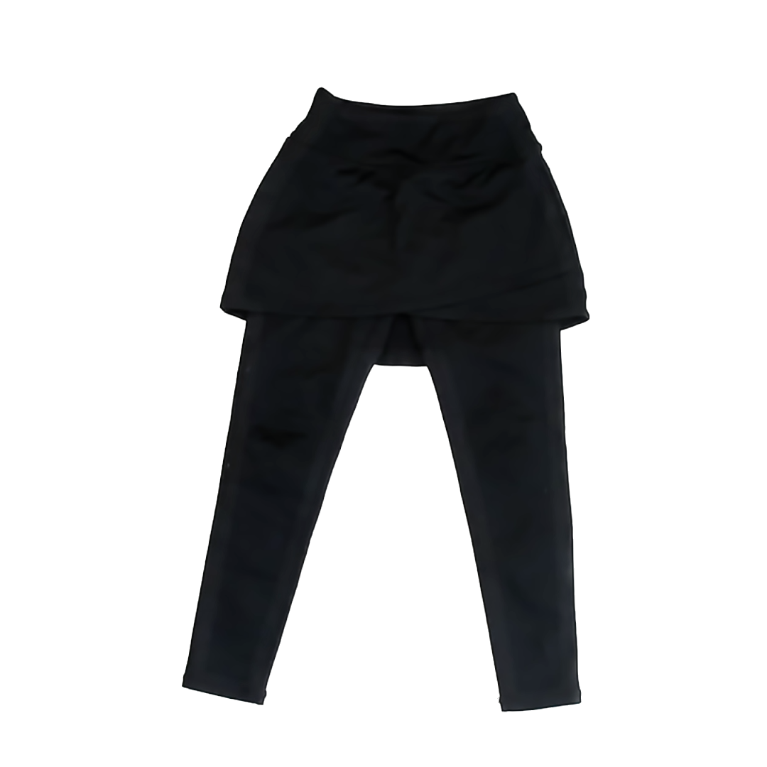 Z by Zellia Girls Black Athletic Pants Size: XS (5/6) Black