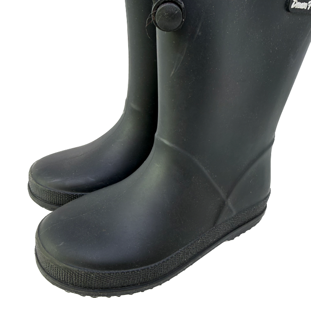 Dream Pairs Boys Black Rain Boots Size: 11 Toddler Black