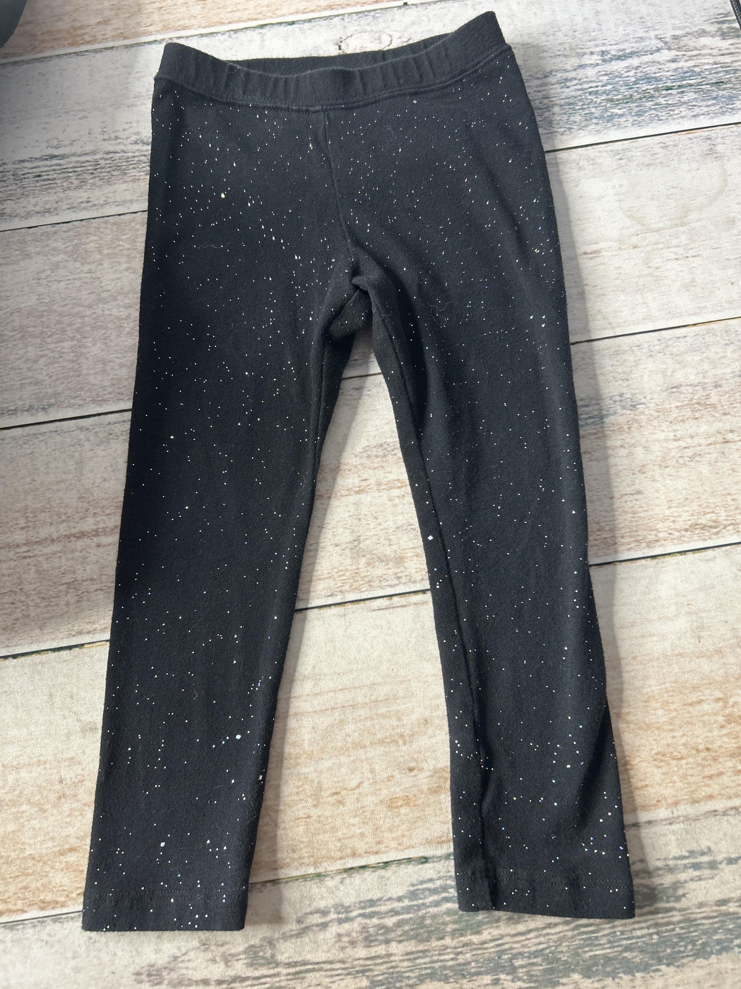 Cat & Jack Girls Black Leggings Size: 3T Black