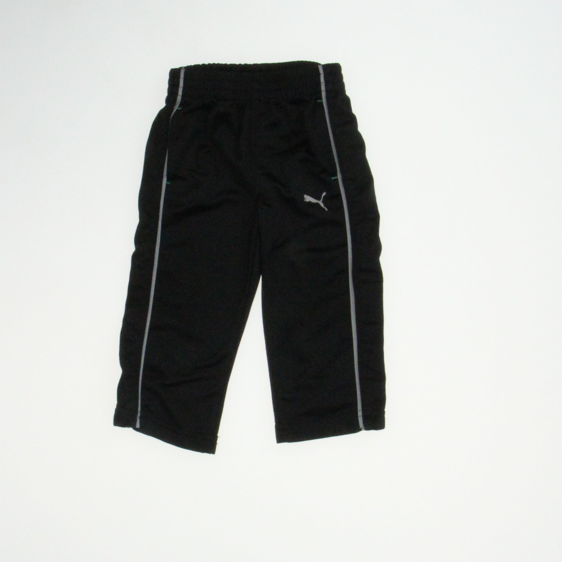 Puma Boys Black Athletic Pants Size: 12 Months Black