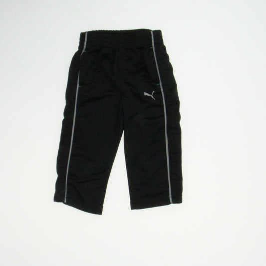 Puma Boys Black Athletic Pants Size: 12 Months Black