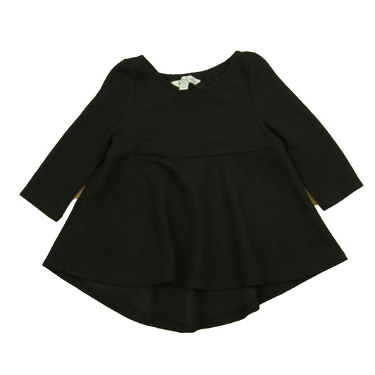 Pippa & Julie Girls Black Dress Size: 24 Months Black