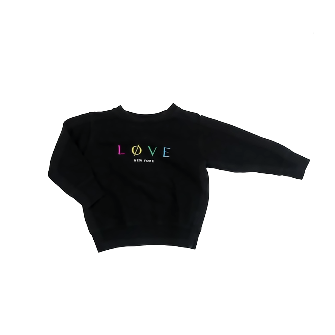 Unknown Girls Black Sweatshirt Size: 3T Black