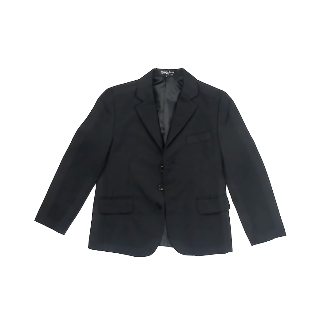 Sahara Club Boys Black Sports Coat Size: 7 years Black