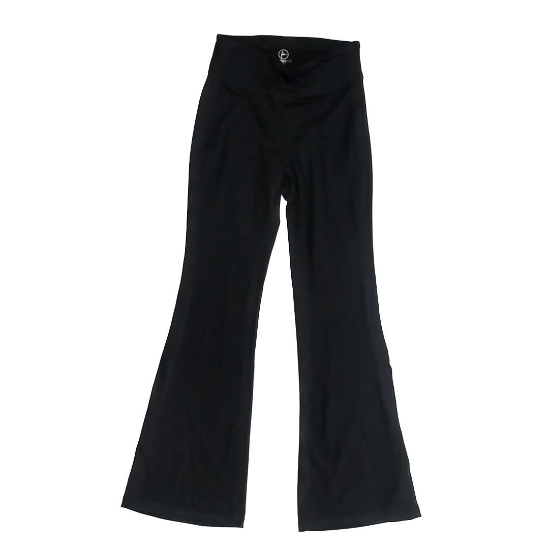 90 Degree Girls Black Athletic Pants Size: 12 Years Black