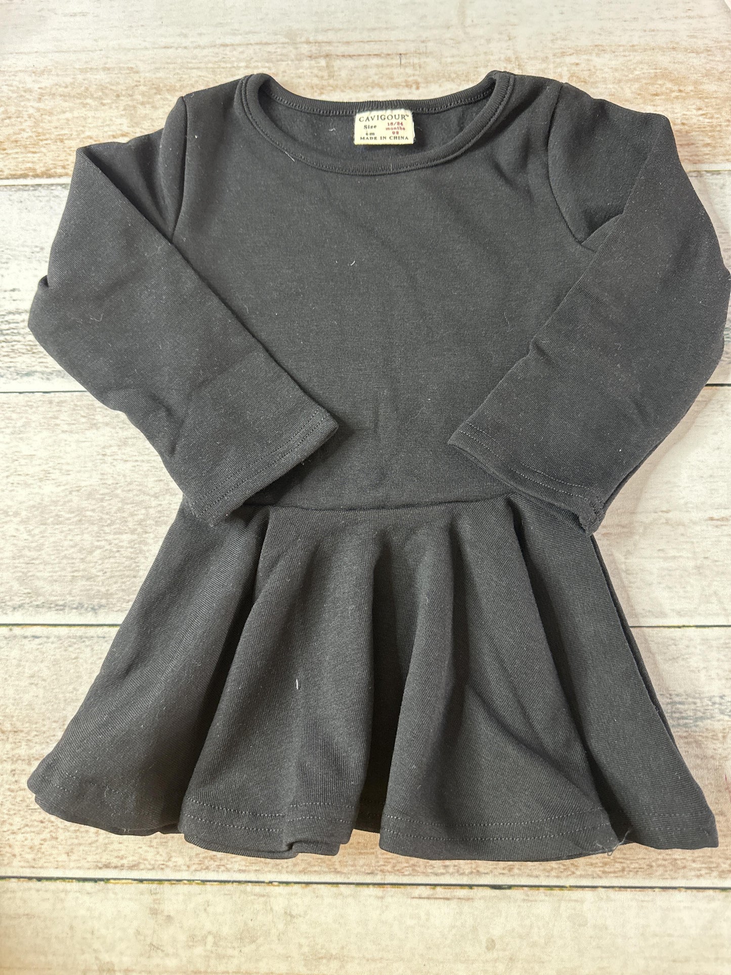 Girls Black T-Shirt Size: 18-24 months Black