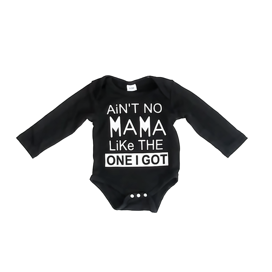 NZRVAWS Boys Black Long Sleeve Outfit Size: 0-3 Months Black