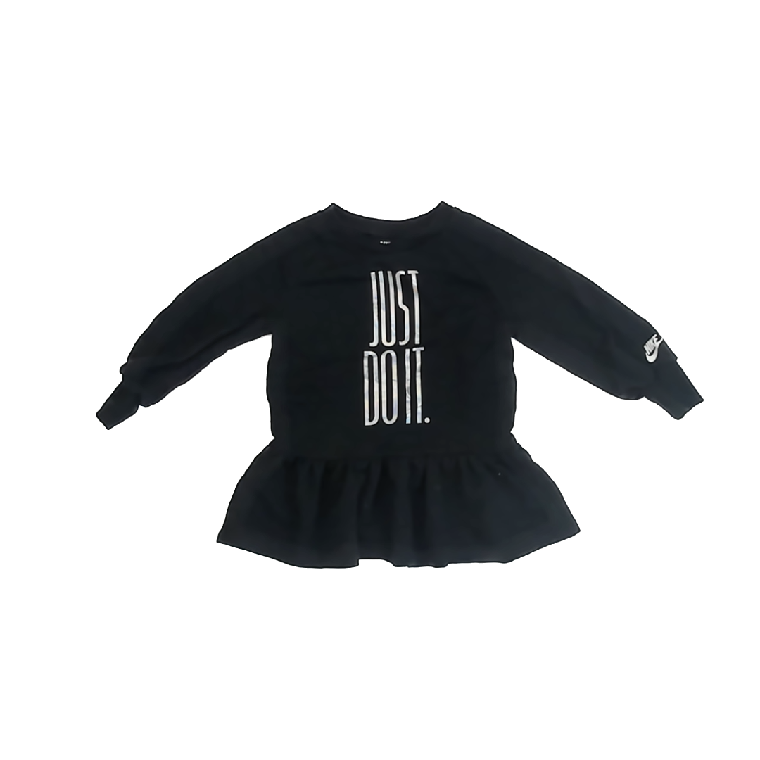 Nike Girls Black Sweatshirt Size: 18 Months Black