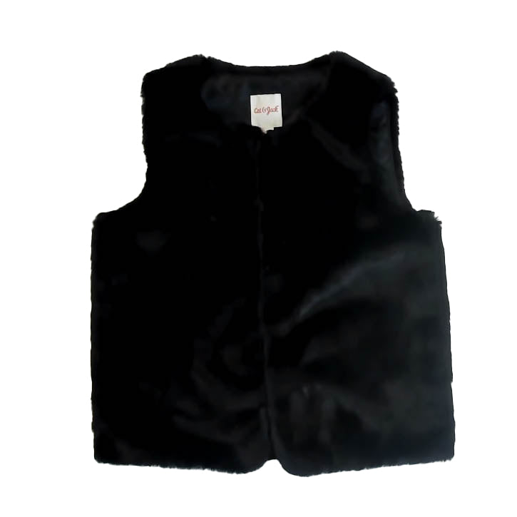 Cat & Jack Girls Black Vest Size: 10-12 Years Black