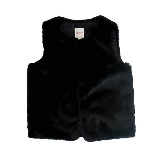 Cat & Jack Girls Black Vest Size: 10-12 Years Black
