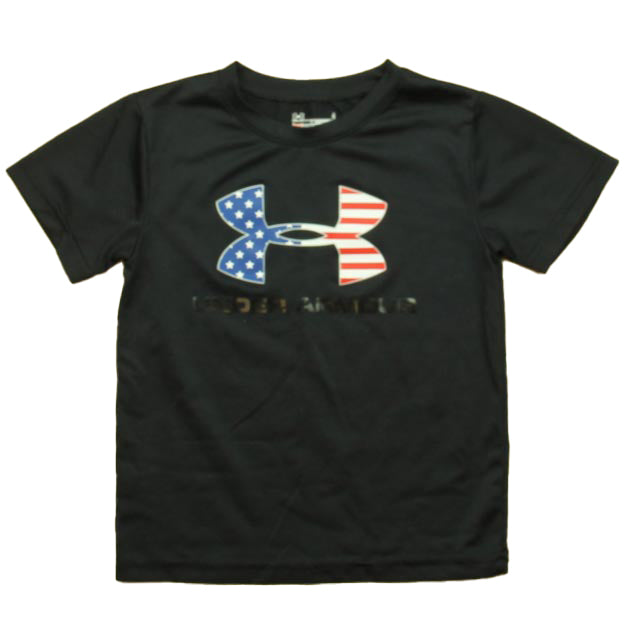 Under Armour Boys Black Athletic Top Size: 4T