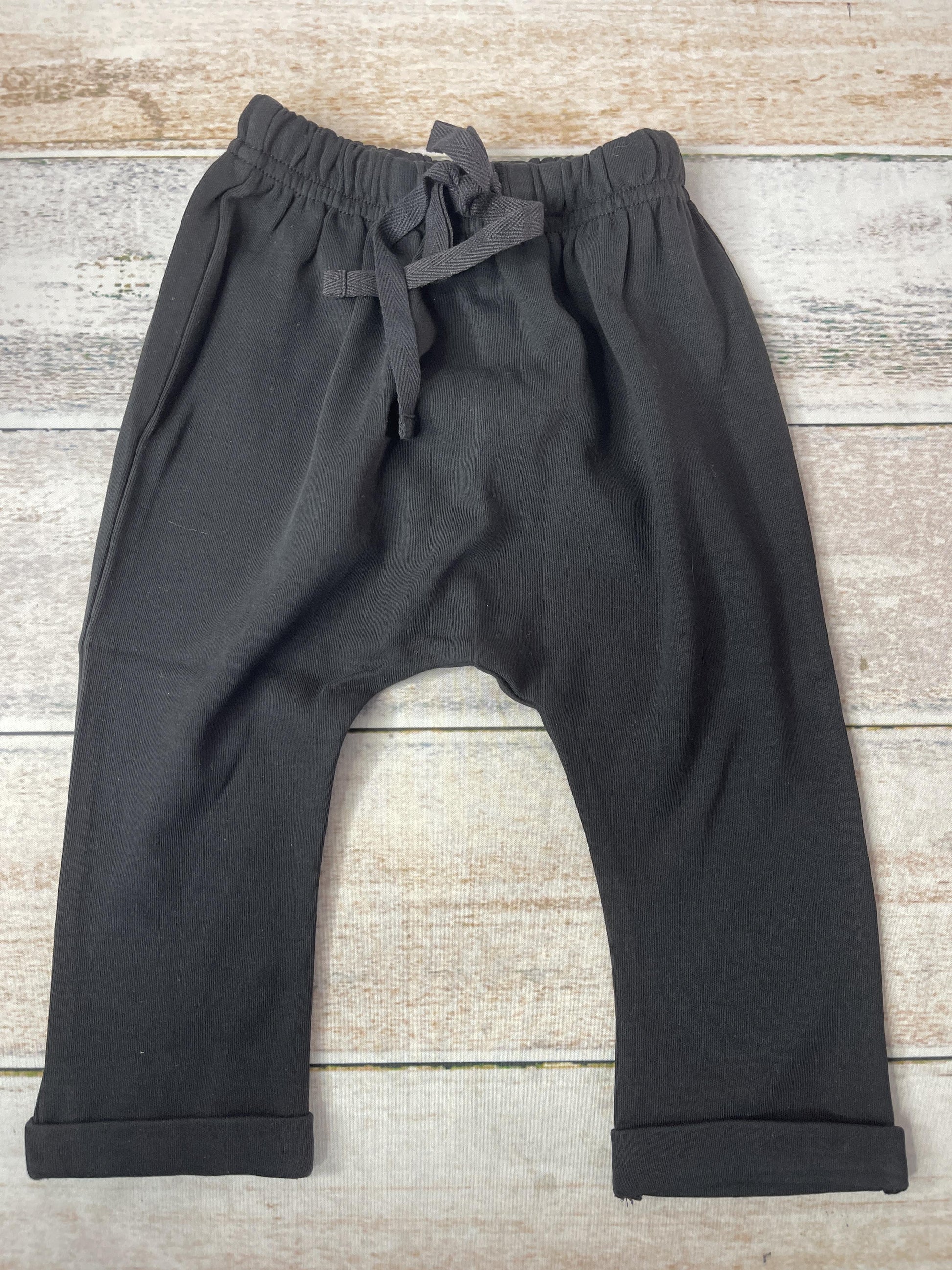 Emerson Unisex Black Pants Size: 12-18 months Black