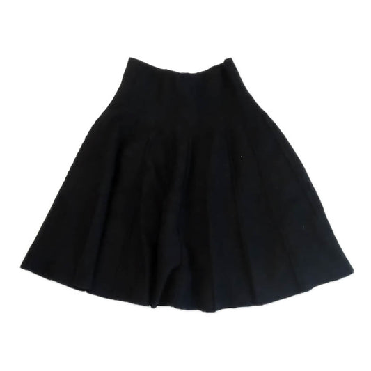 Lili Sidonio Girls Black Skirt Size: Junior Small Black