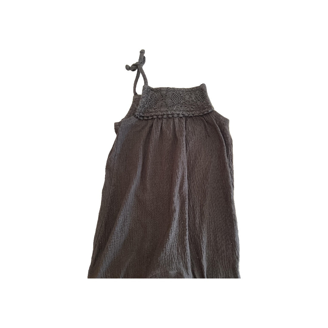 Old Navy Girls Black Romper Size: 6-12 months Black