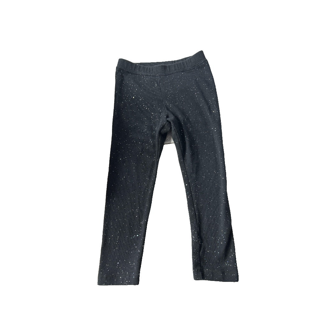 Cat & Jack Girls Black Leggings Size: 3T Black