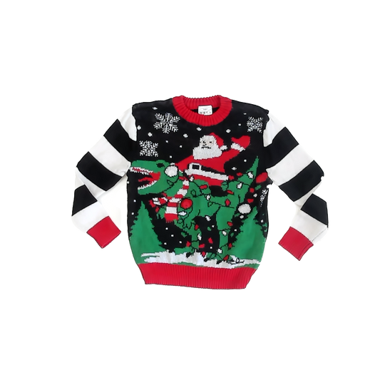Well Worn Boys Black Sweater Size: XS (5-6 Years) Black