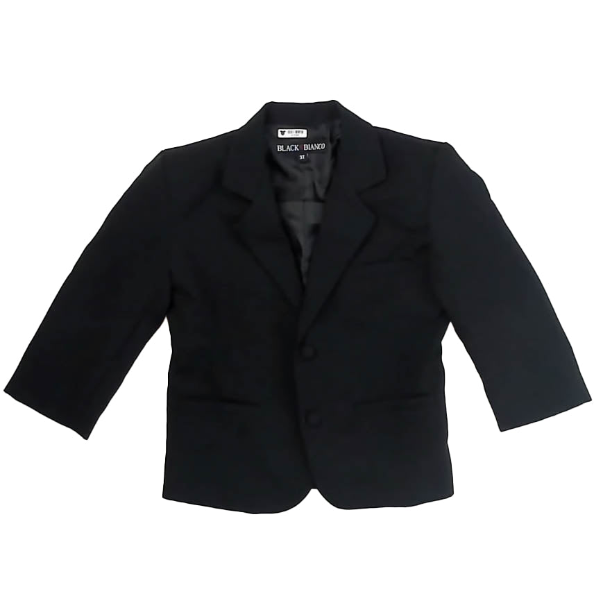 Black and Bianco Boys Black Sports Coat Size: 3T Black