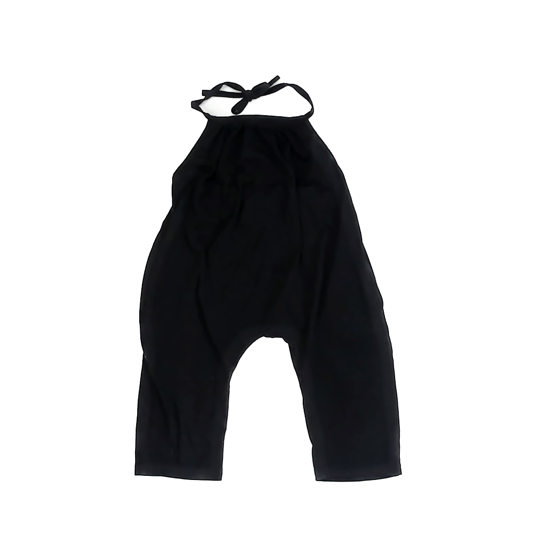 Kids Tales Girls Black Romper Size: 5 Black