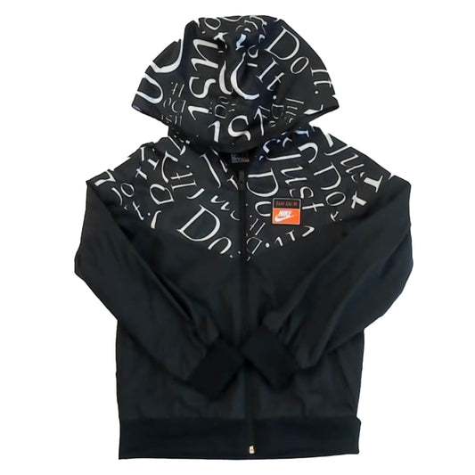 Nike Boys Black Jacket Size: 6-7 Years Black