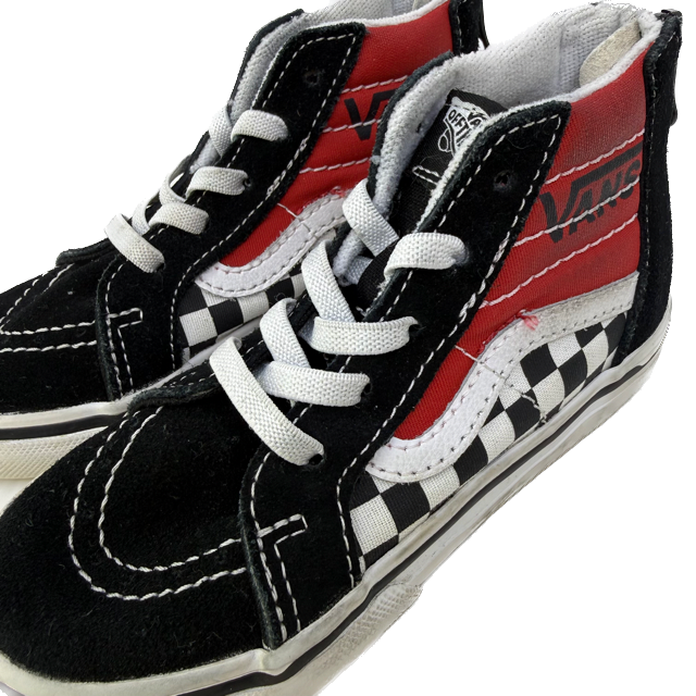 Vans Boys Black Sneakers Size: 9 Toddler Black