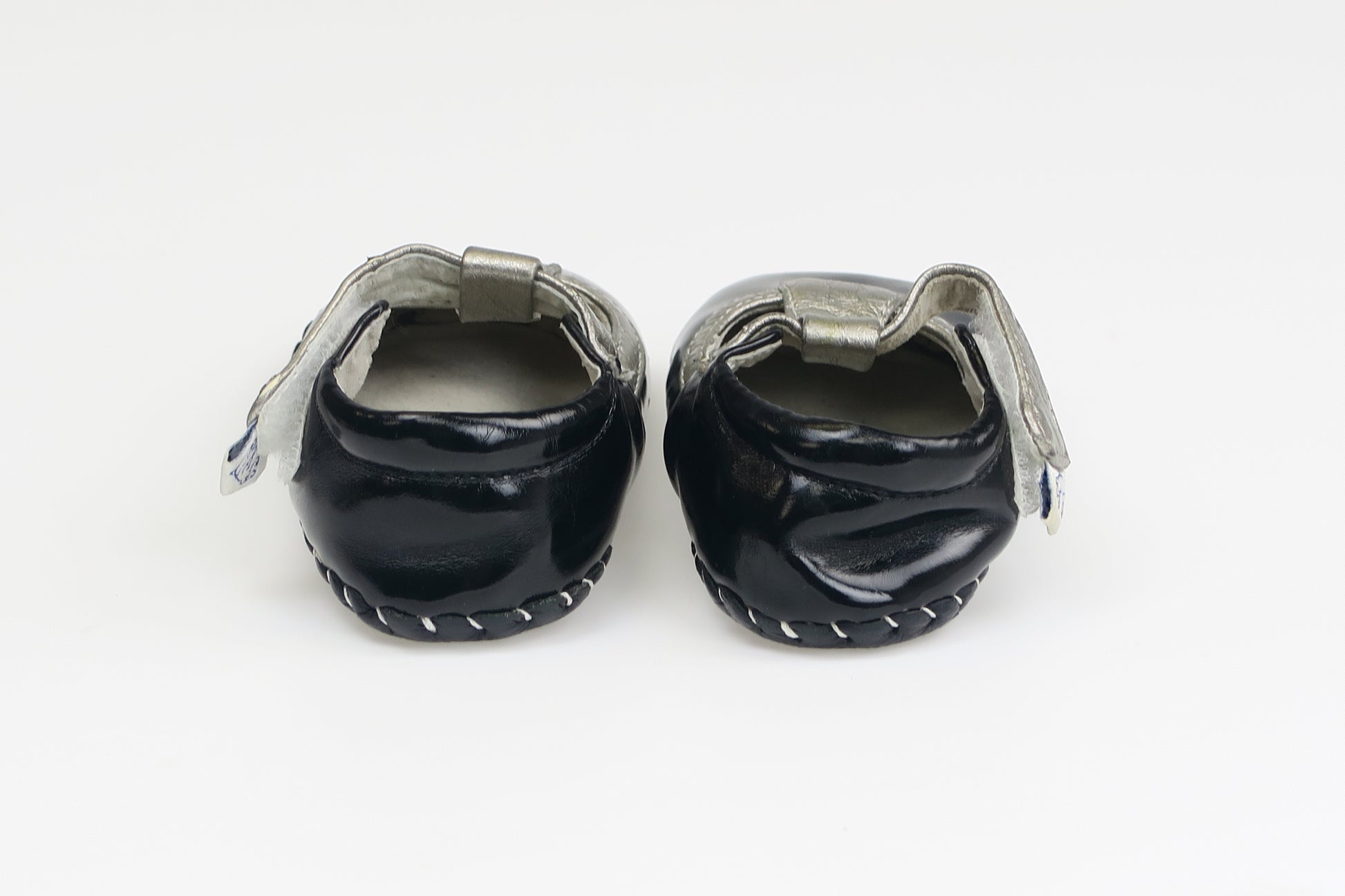 Pediped Girls Black Shoes Size: 0-6 Months Black