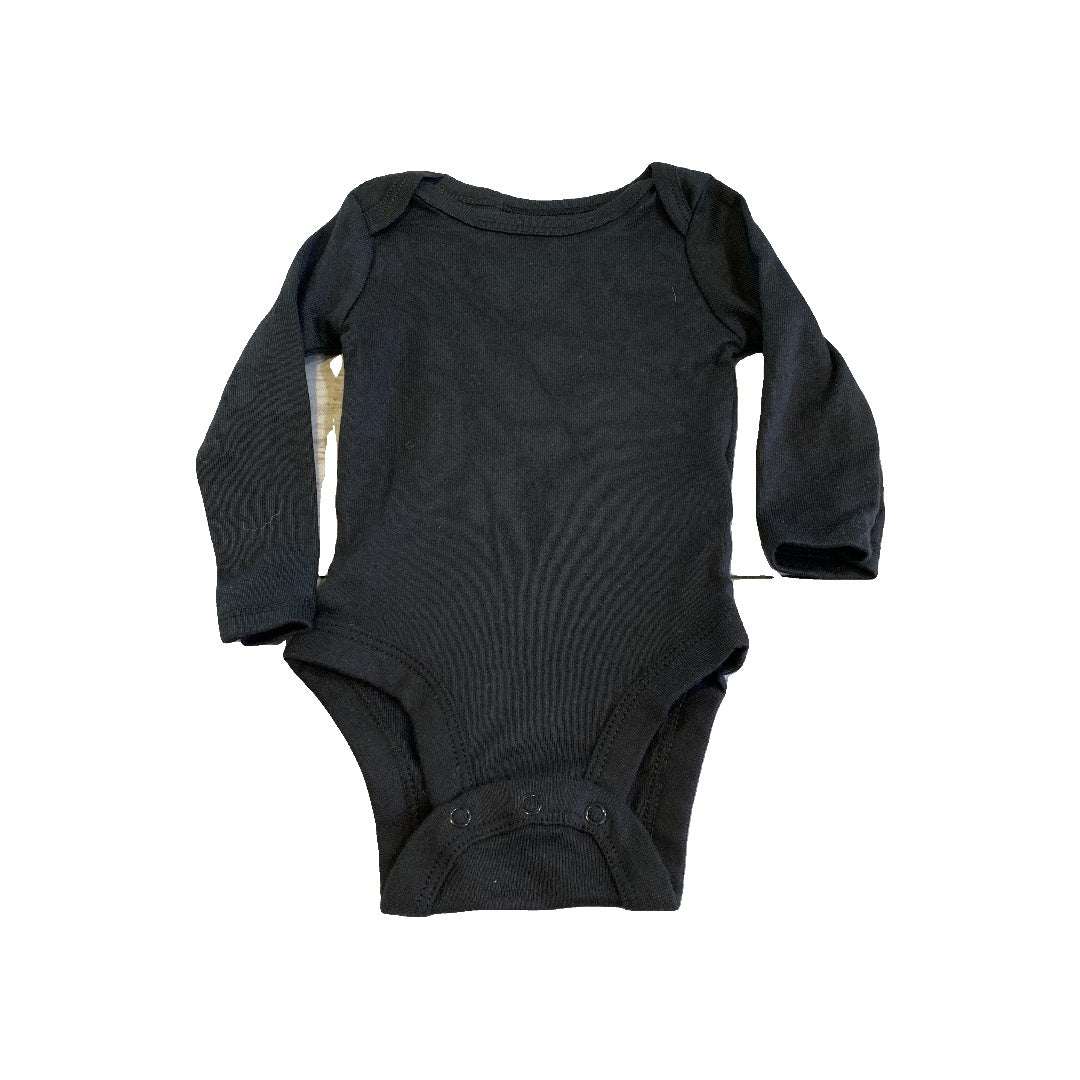 Lamaze Unisex Black Onesie Size: 3 months Black