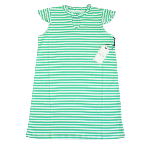Classic Prep Girls Blarney/Bright White Dress Size: 6-14 Years Blarney/Bright White