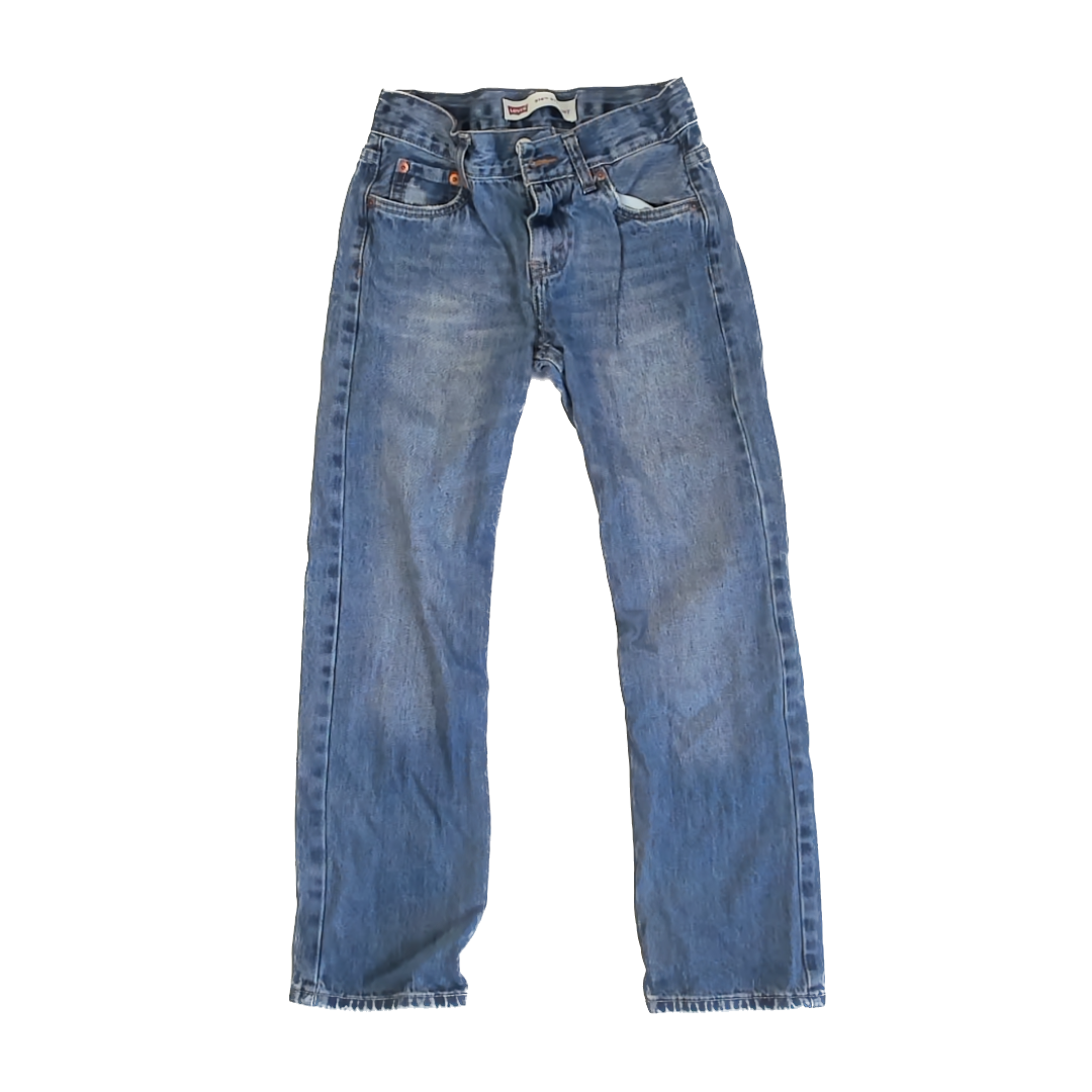 Levis Boys Blue #514 Jeans Size: 10 Regular Blue #514