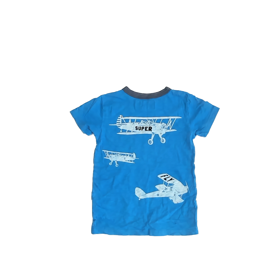 Crewcuts Boys Blue | Airplane T-Shirt Size: 4-5T Blue | Airplane