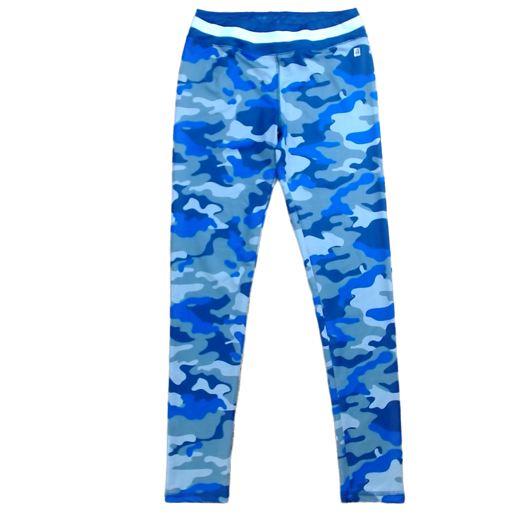 Rockets Of Awesome Girls Blue and Green Camo Pants Size: 12 Years Blue and Green Camo