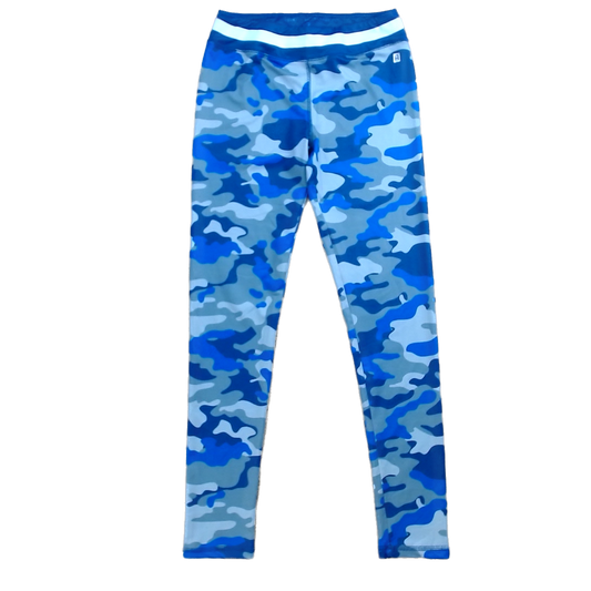 Rockets Of Awesome Girls Blue and Green Camo Pants Size: 12 Years Blue and Green Camo