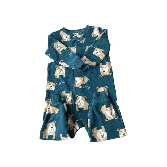Carters Unisex Blue | animals Pajamas Size: 2T Blue | animals