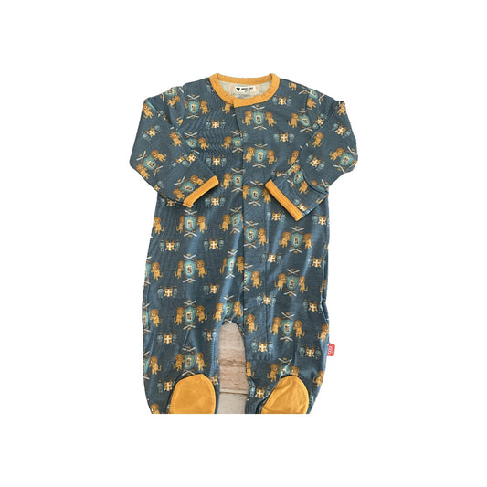 Magnetic Me Boys Blue | animals Pajamas Size: 0-3 months Blue | animals