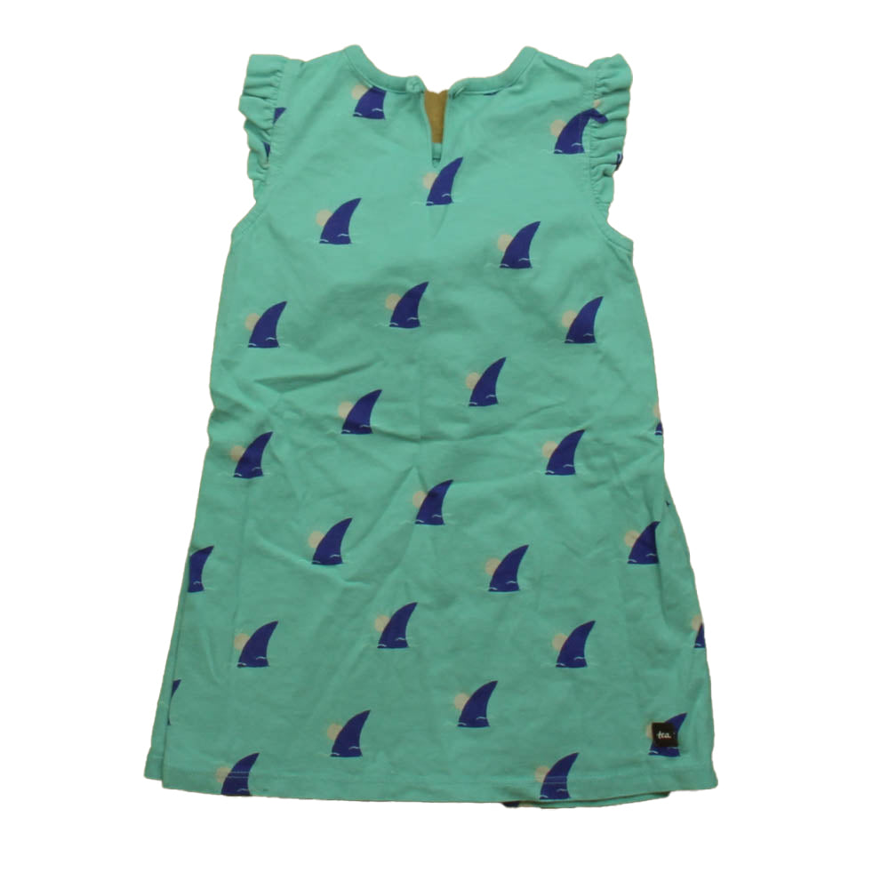 Tea Girls Blue | Aqua Dress Size: 18-24 Months Blue | Aqua