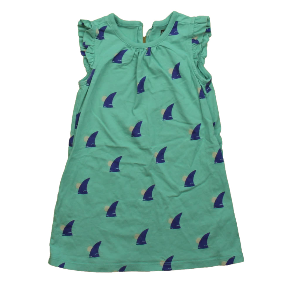 Tea Girls Blue | Aqua Dress Size: 18-24 Months Blue | Aqua
