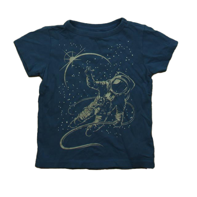 Crewcuts Boys Blue Astronaut T-Shirt Size: 3T