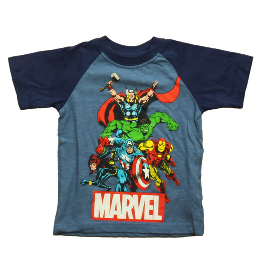 Marvel Boys Blue | Avengers T-Shirt Size: 2T Blue | Avengers