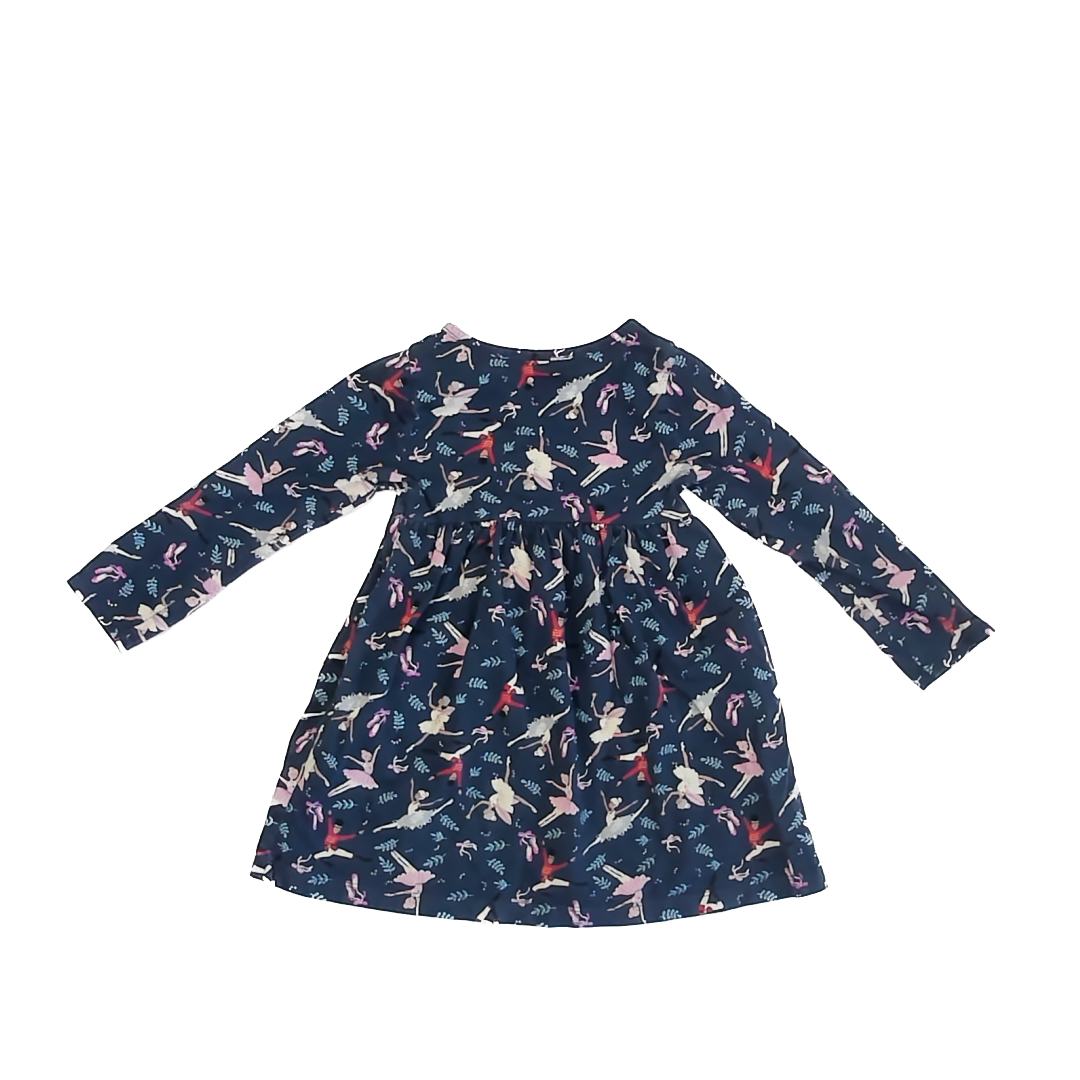 Wonder Nation Girls Blue | Ballerina Dress Size: 3T Blue | Ballerina