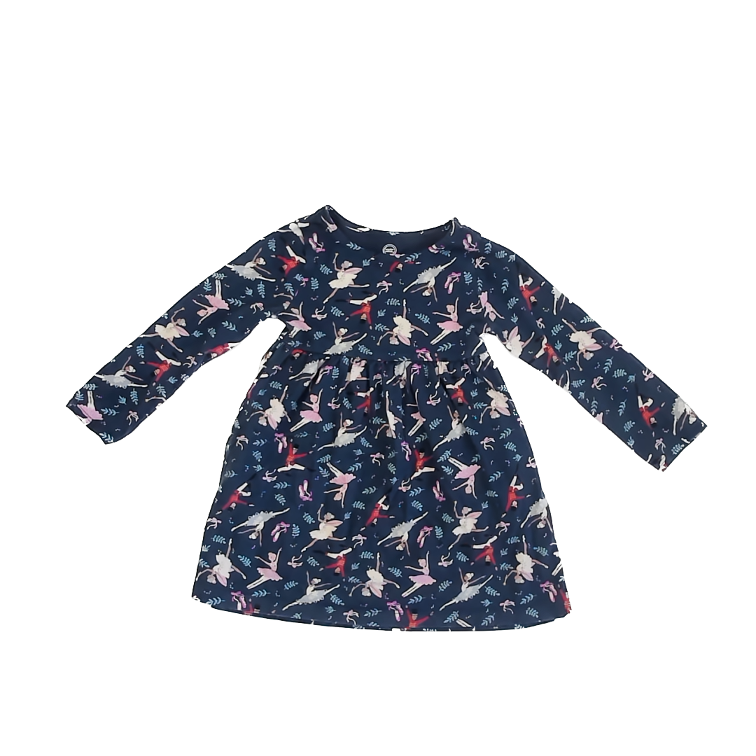 Wonder Nation Girls Blue | Ballerina Dress Size: 3T Blue | Ballerina